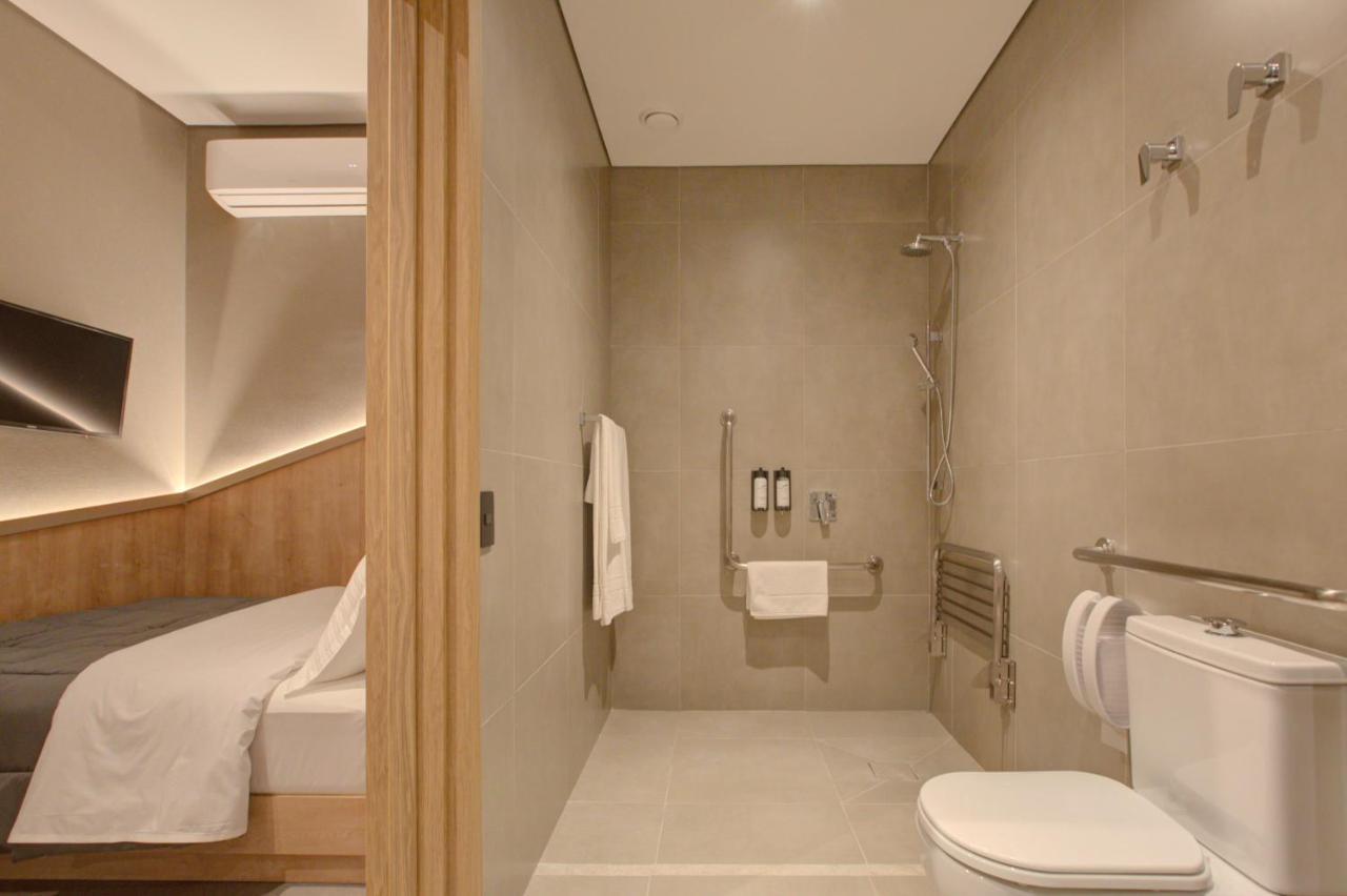 Fast Sleep Suites By Slaviero Hoteis - Hotel Dentro Do Aeroporto De Guarulhos - Terminal 2 - Desembarque Oeste Luaran gambar
