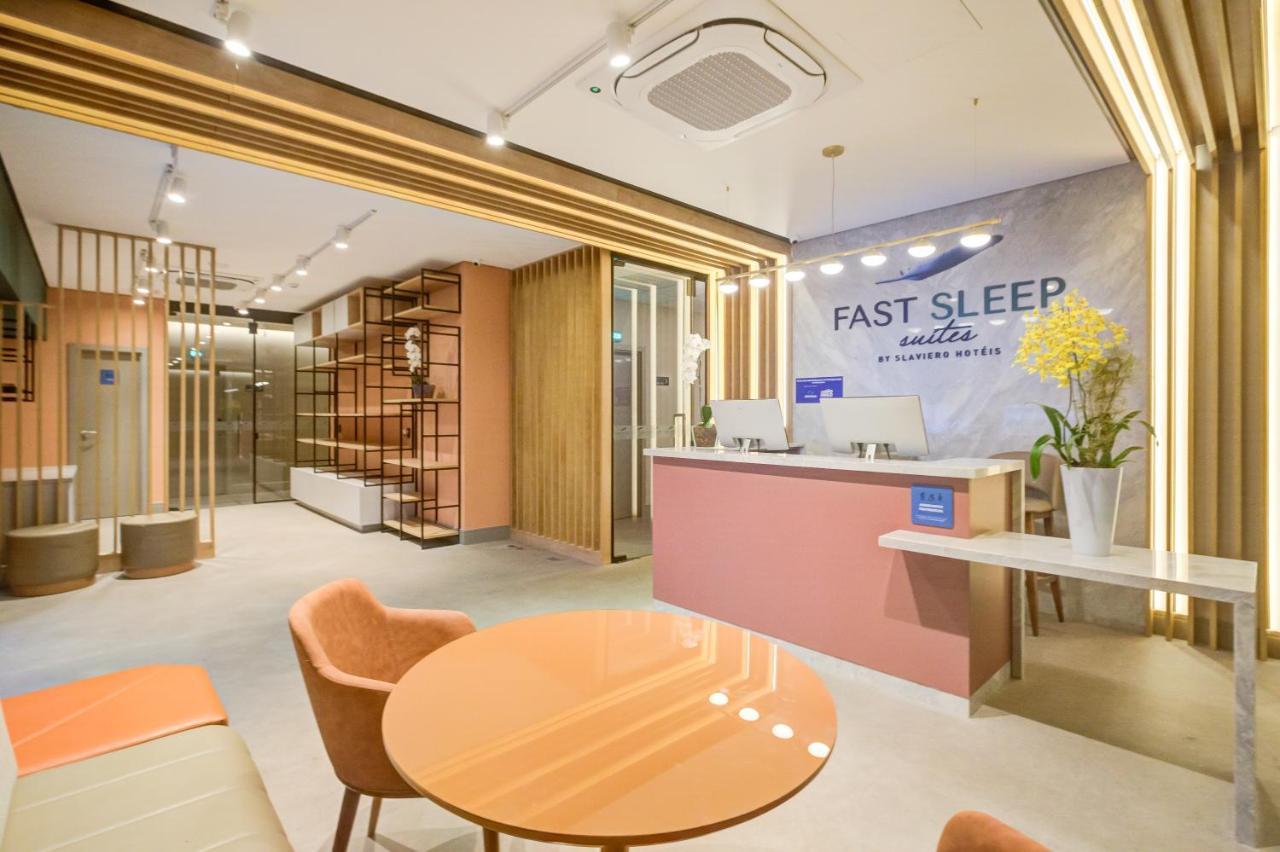 Fast Sleep Suites By Slaviero Hoteis - Hotel Dentro Do Aeroporto De Guarulhos - Terminal 2 - Desembarque Oeste Luaran gambar